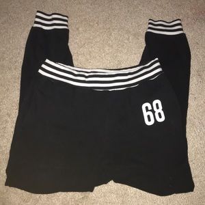 Forever 21 Black Joggers